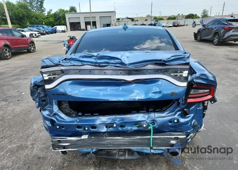 2020 Dodge Charger Scat Pack z USA, uszkodzony, nr VIN 2C3CDXGJ8LH166697